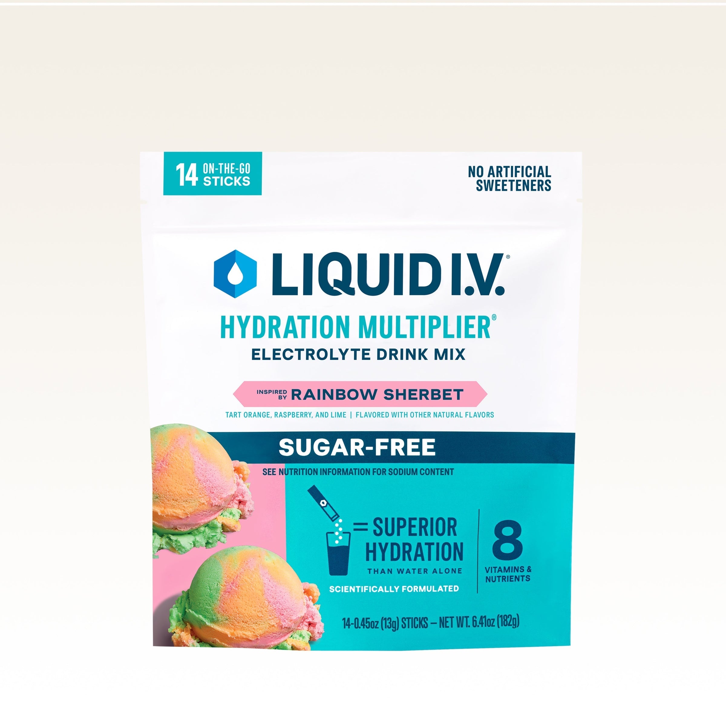 Rainbow Sherbet Hydration Multiplier® Sugar-Free - Modern Rainbow Ready