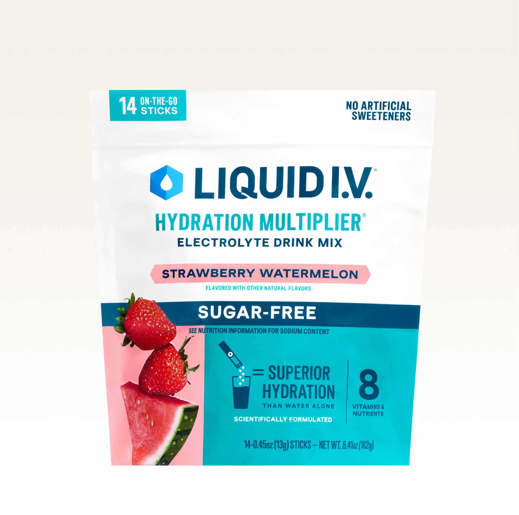 Strawberry Watermelon Hydration Multiplier® Sugar-Free - Travel Flavor Sip
