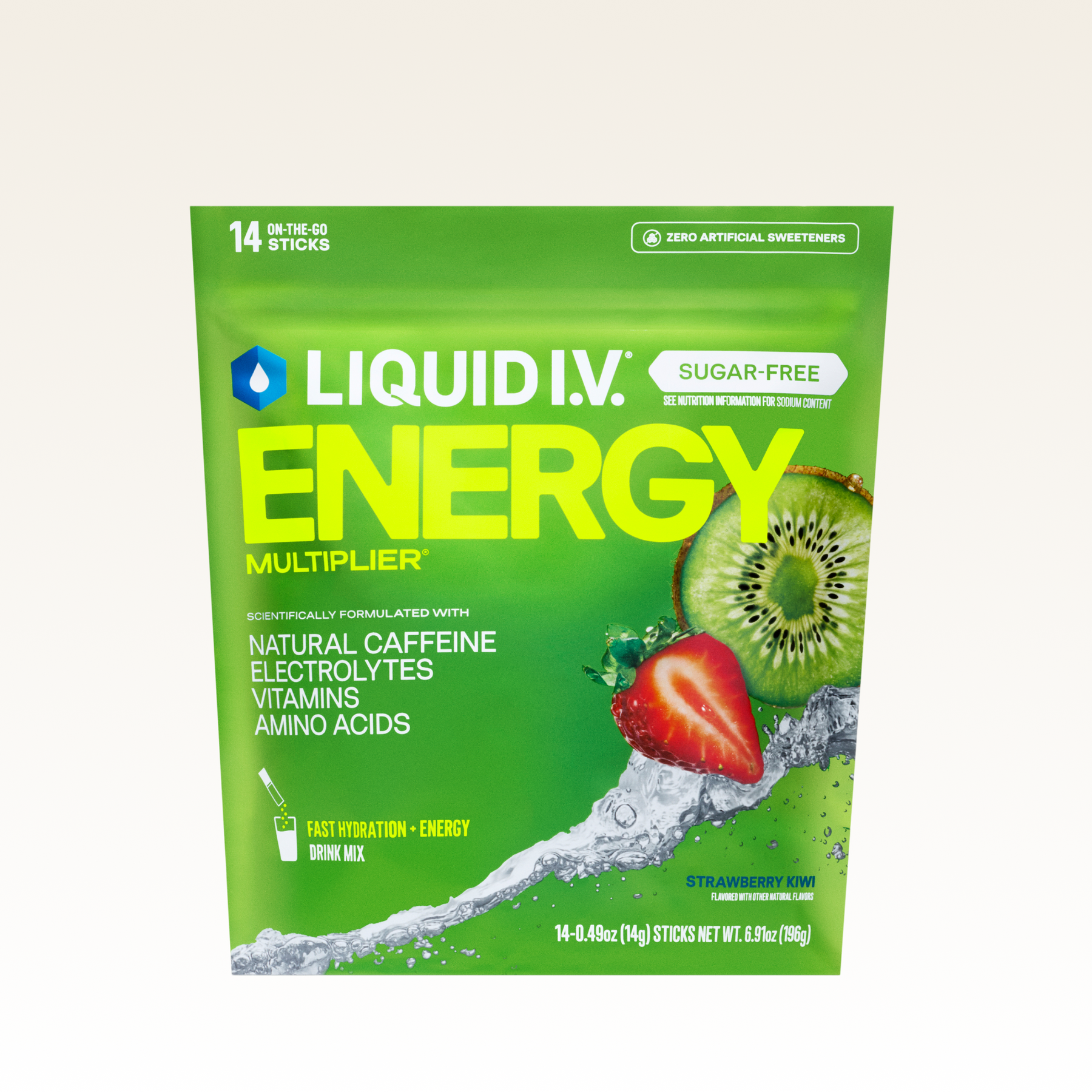 Strawberry Kiwi Sugar-Free Energy Multiplier® - Essential Flavor Sip