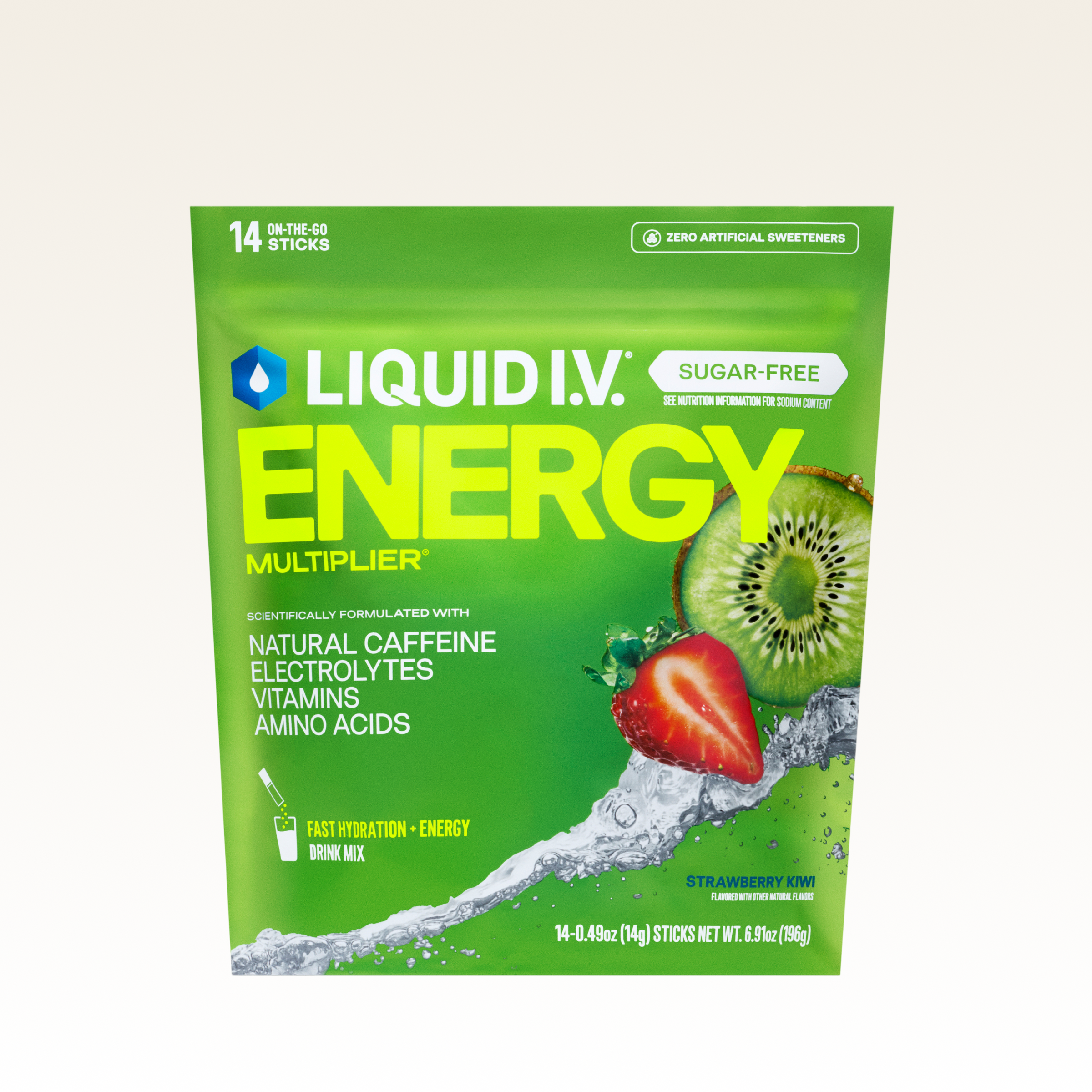 Strawberry Kiwi Sugar-Free Energy Multiplier® - Essential Flavor Sip